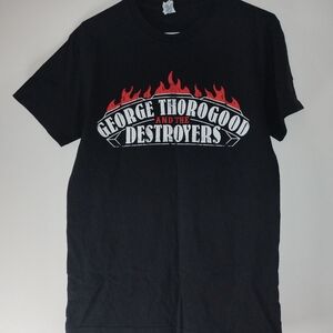 Delta Black Graphic Tee